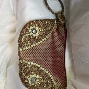 Cocktail Clutch Purse-easy Indian Statement Purse-statement Purse - ,
